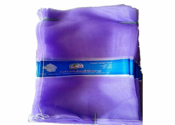 PE Woven Mesh Bags Printed Monofilament Mesh Sacks Wire Mesh Bags